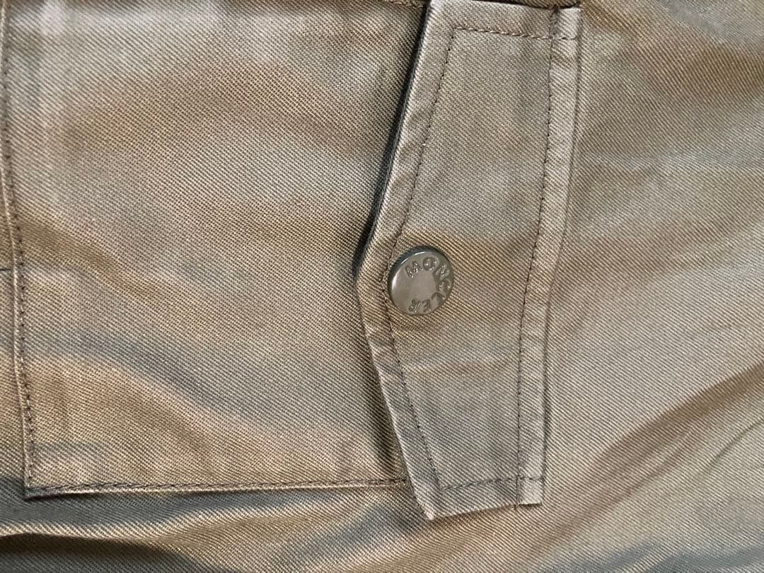 Moncler モンクレール　ダウンとコンビのコットンジャケット