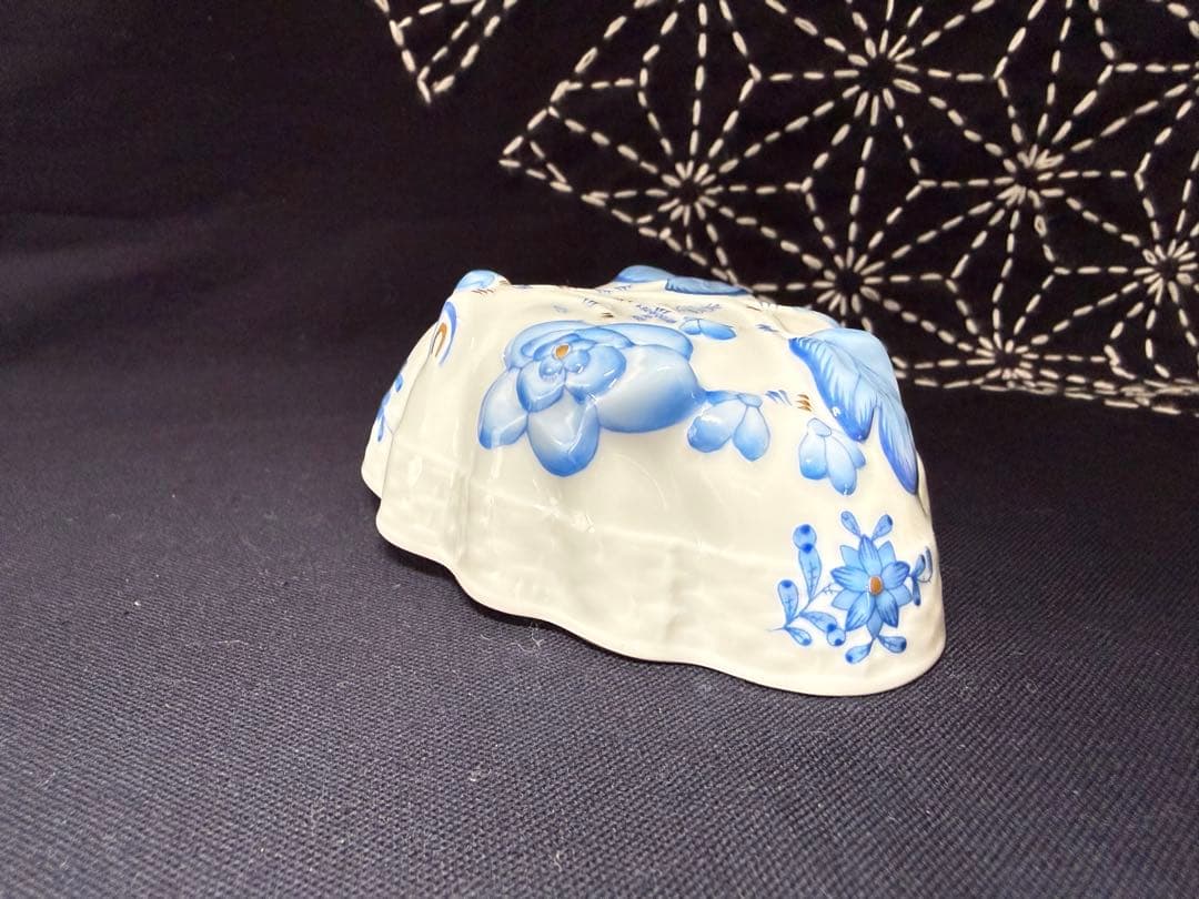 ヘレンド アポニー　ブルー　オープンシュガー