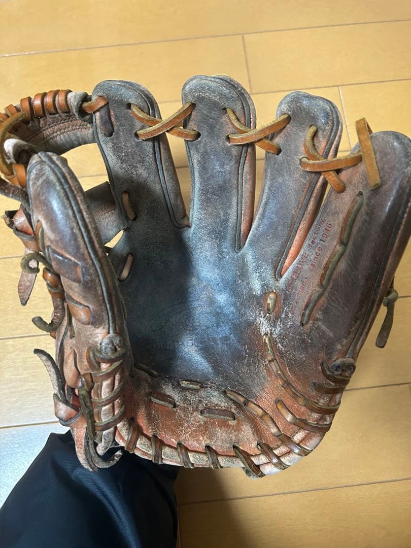 ジュンケイ 硬式グローブ 使用感あり