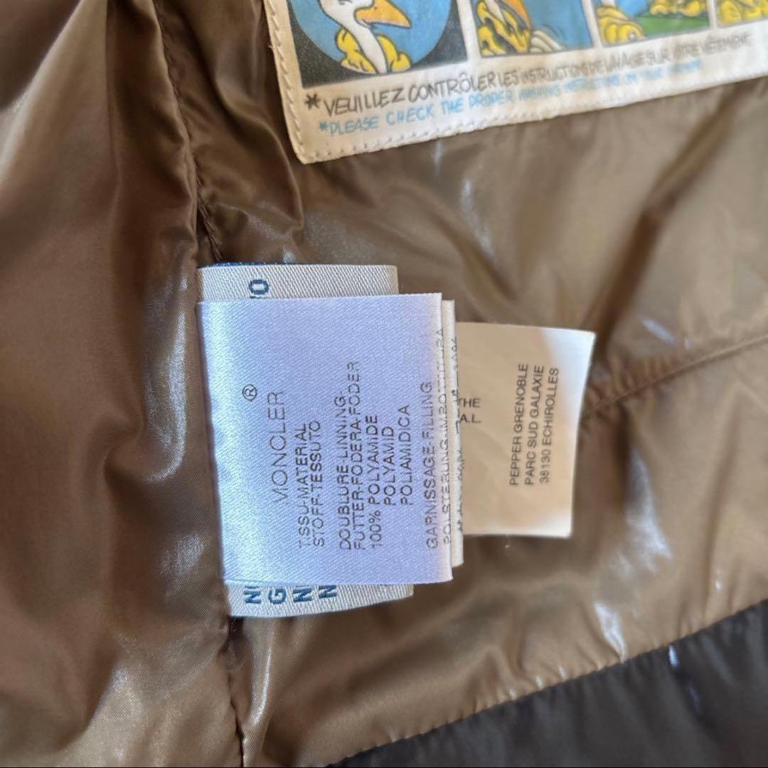 MONCLER ブラック ダウンベスト　サイズ0 チベット