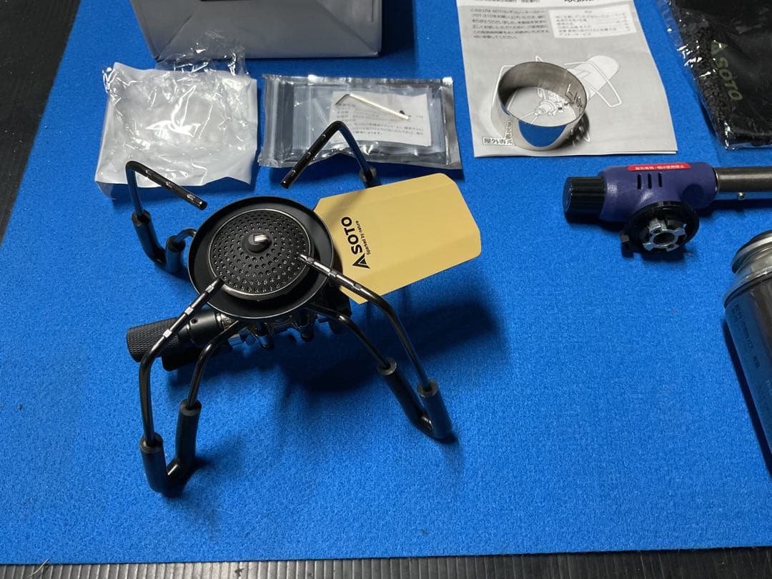 SOTO ST-310SB レギュレーターストーブナチュラム特注カラー追加装備付