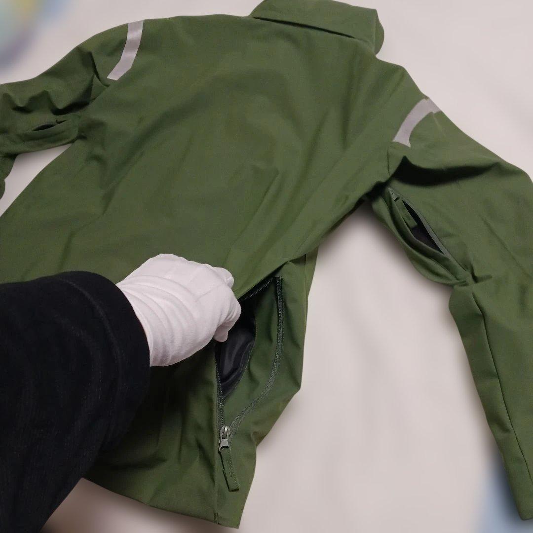 PHENIX　グリーン フード付きスキーウェアセット