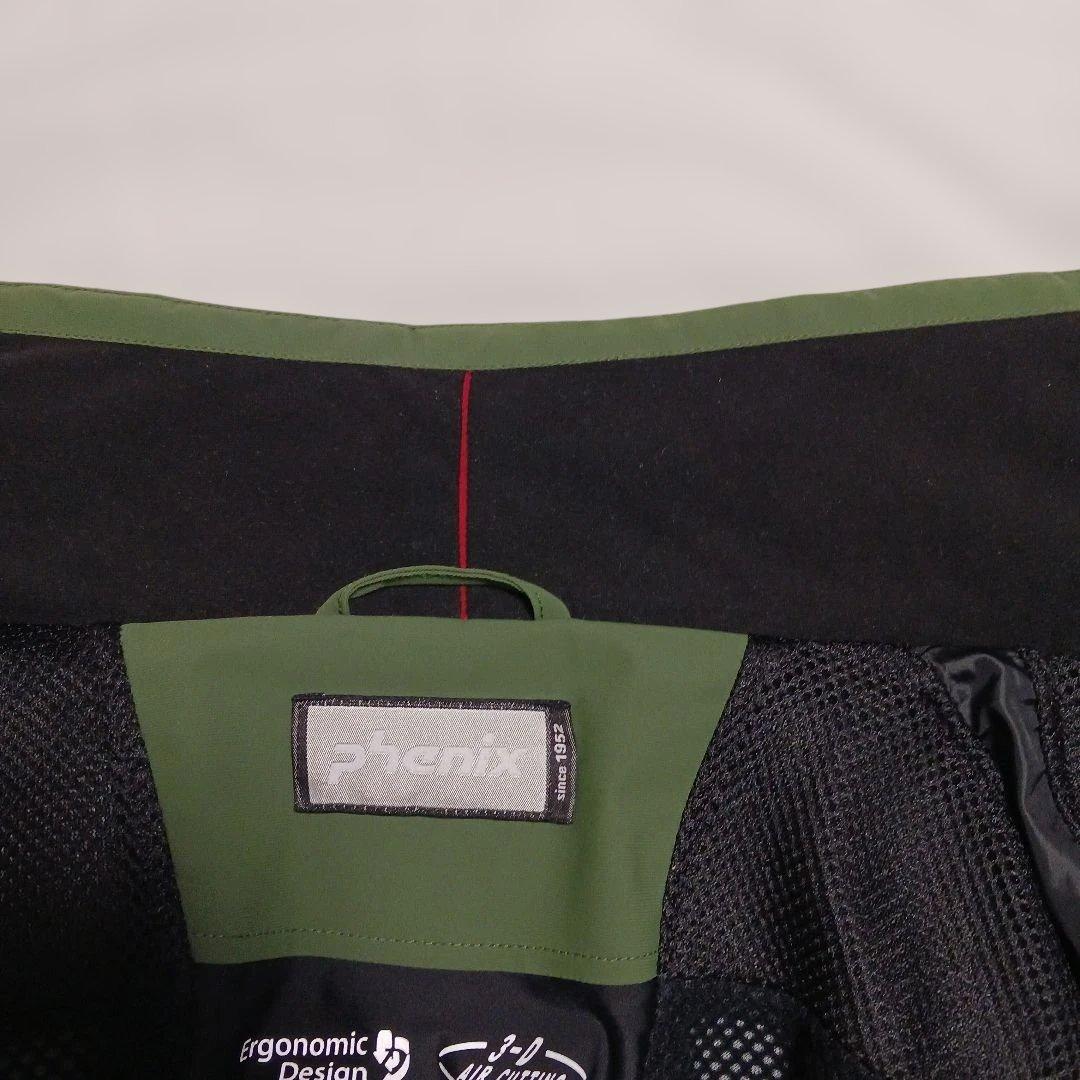 PHENIX　グリーン フード付きスキーウェアセット