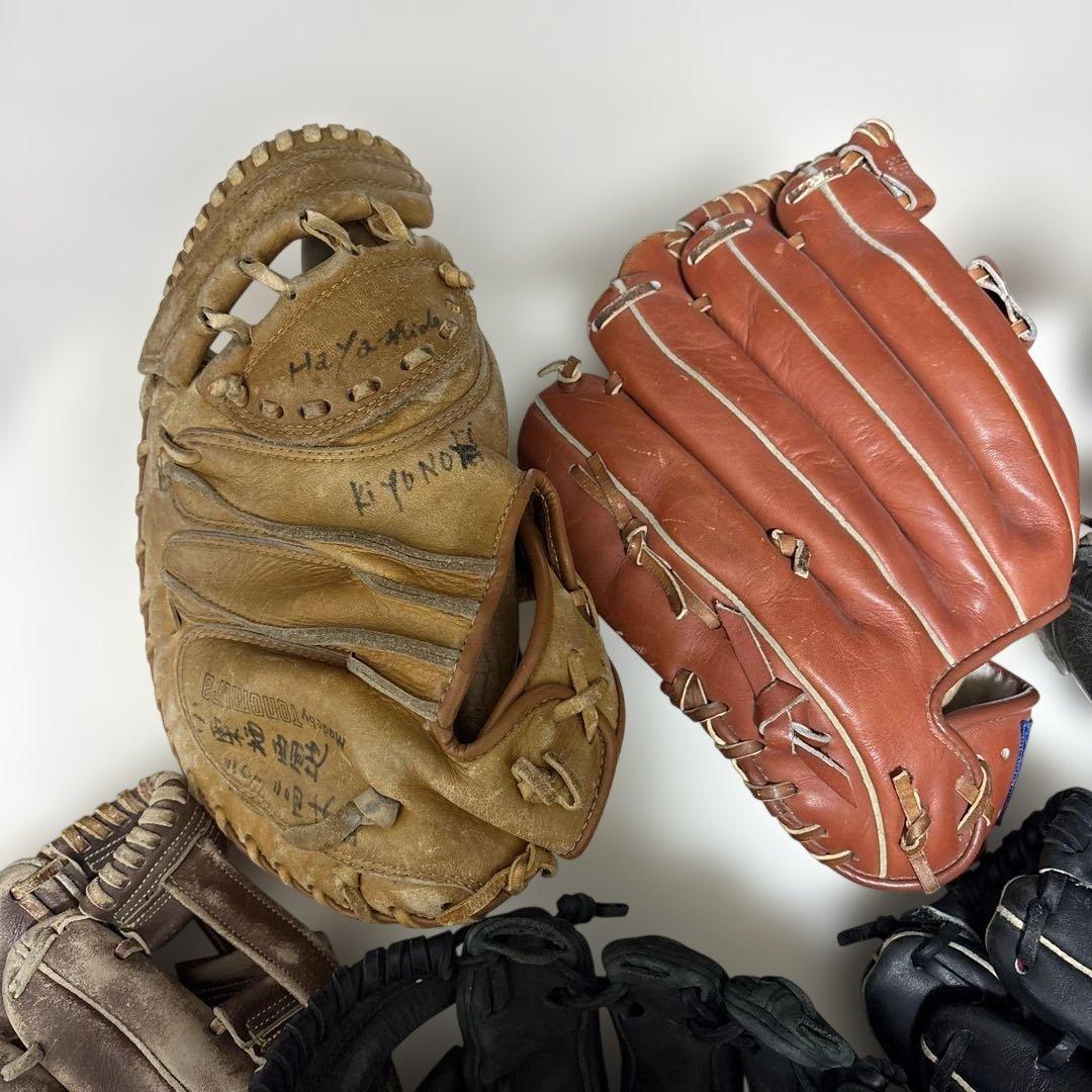野球　グローブ　まとめ売り　7個