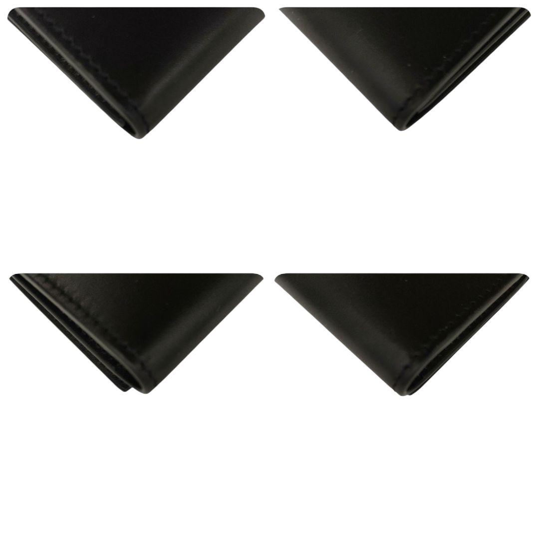 サンローラン　6連キーケース　ブラック　ゴールド金具　ロゴ