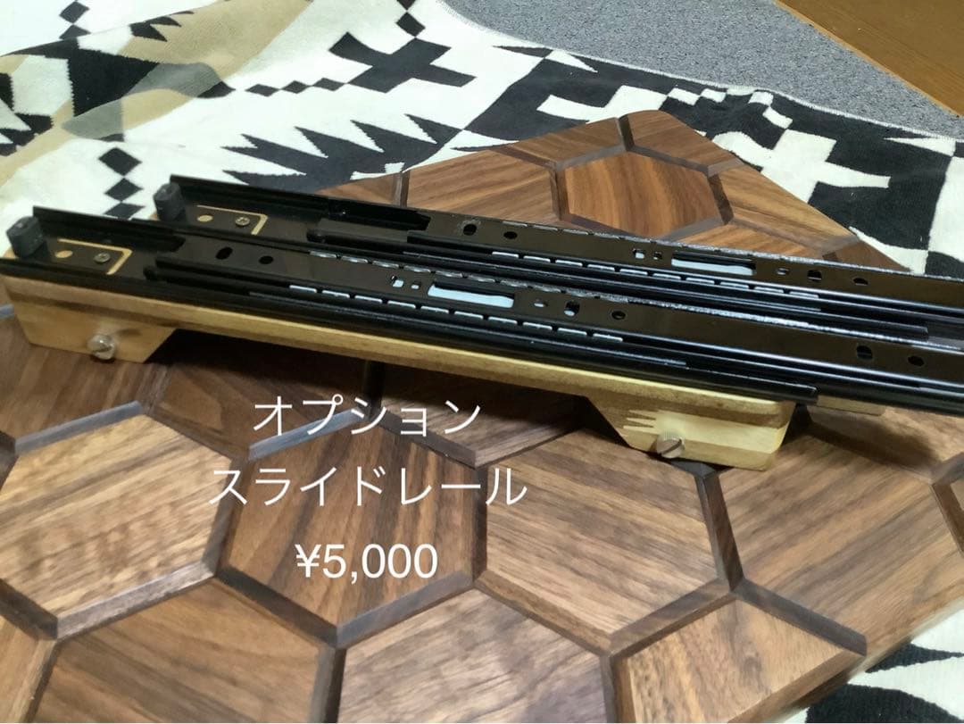 シェルコン25用天板　ヘキサゴン柄147ウォールナット