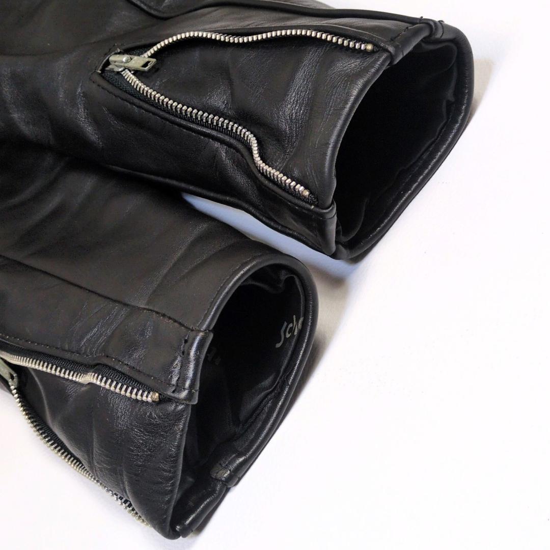 Schott ショット 641 38 シングルライダースジャケット ライナー付き