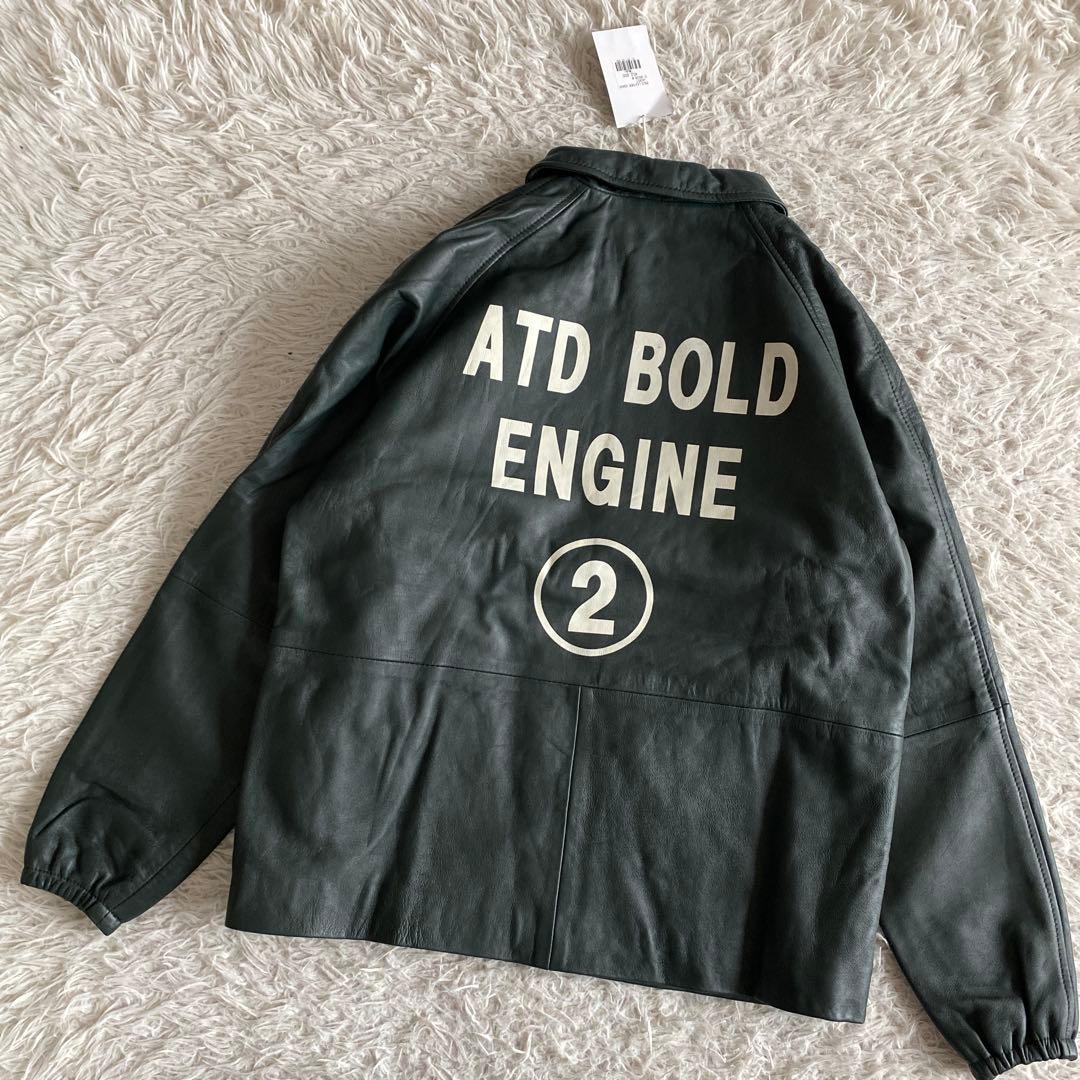 マーカスAT-DIRTY シープレザージャケット　コーチジャケット