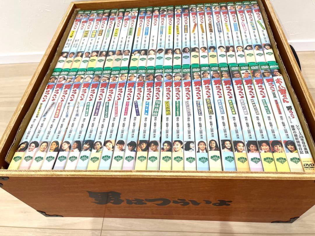 男はつらいよ DVDパーフェクトBOX 木箱入りDVD全巻セット　特典付き