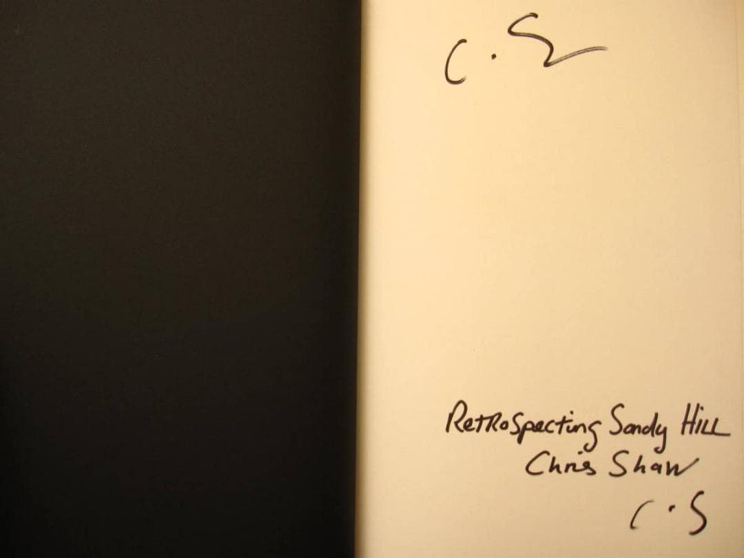 Chris Shaw : クリス・ショウ　限定500部  サイン入り