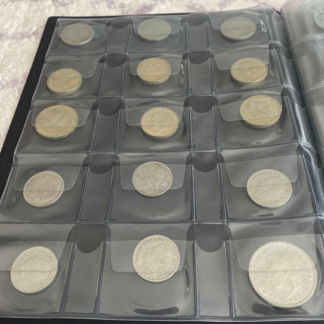 旧貨幣 アルバム 105枚