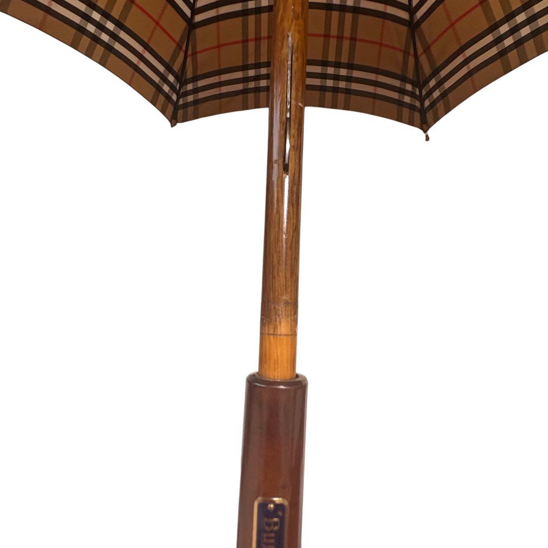 Burberry's☆バーバリーズ☆ノバチェック長傘 雨傘 日よけ 大きめ 人気