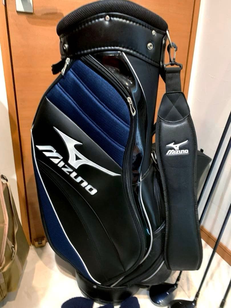 豪華　良品　ブリヂストン　ニューイング　キャディバッグ/ミズノ　優しい　初心者〜