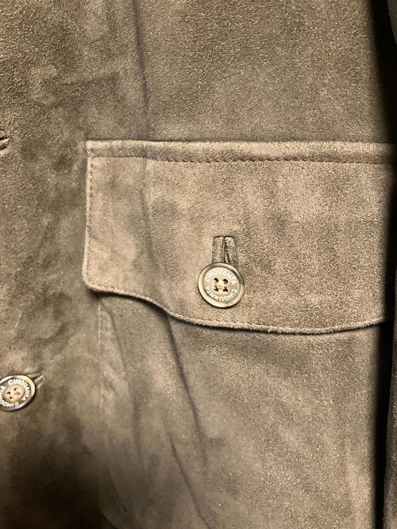 【極美品】CINQUANTA チンクアンタ スエードドライビングブルゾン 46