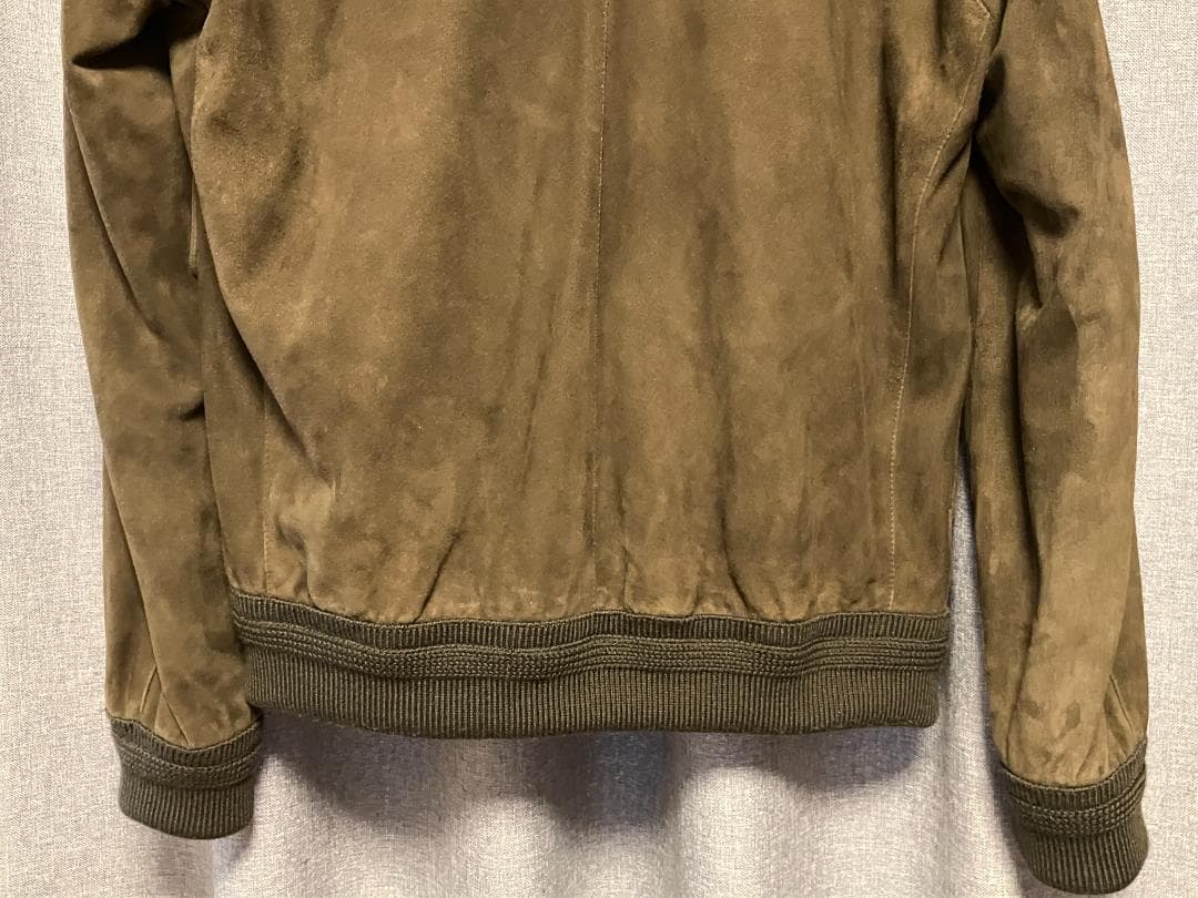 【極美品】CINQUANTA チンクアンタ スエードドライビングブルゾン 46