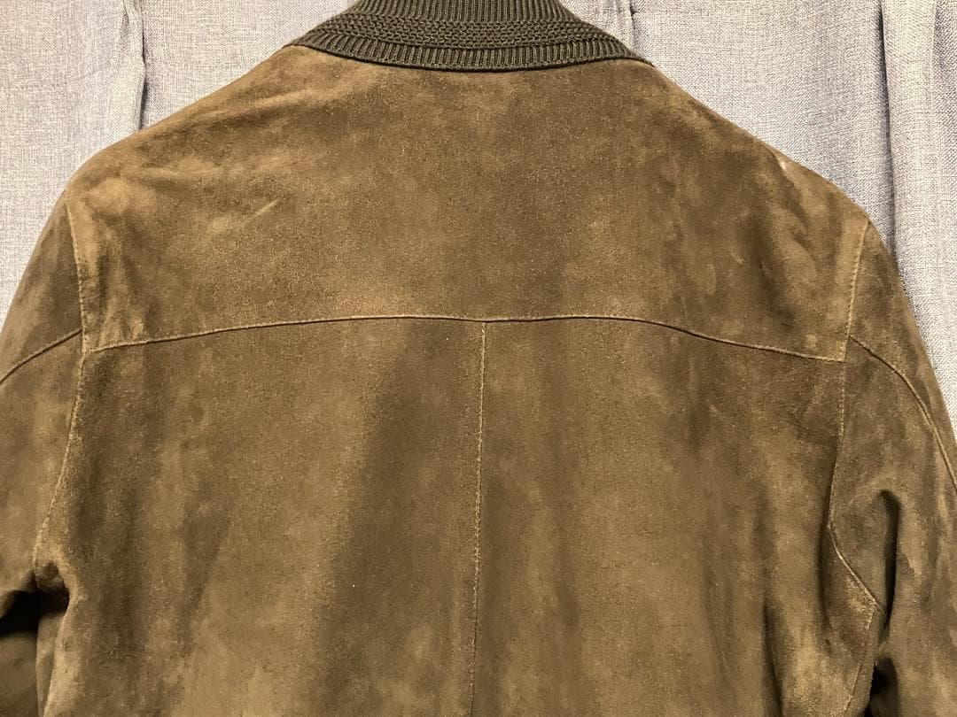 【極美品】CINQUANTA チンクアンタ スエードドライビングブルゾン 46
