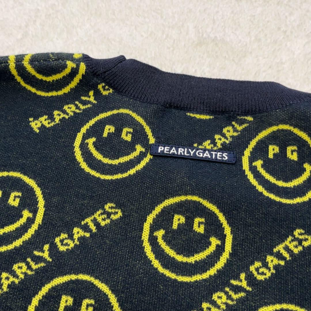 極美品　パーリーゲイツ　ニコ　スマイル　セットアップ ニット　スカート