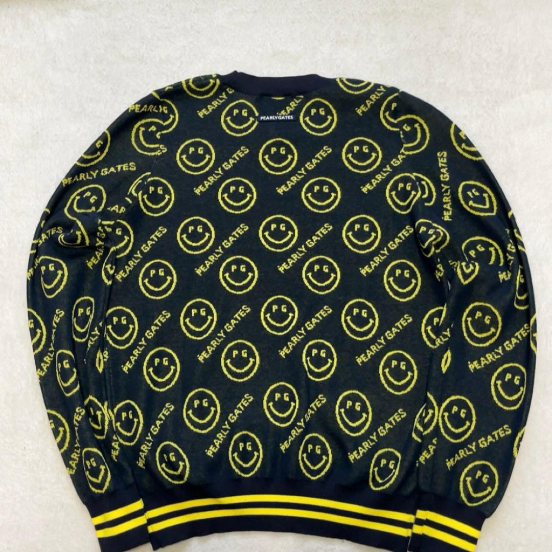 極美品　パーリーゲイツ　ニコ　スマイル　セットアップ ニット　スカート