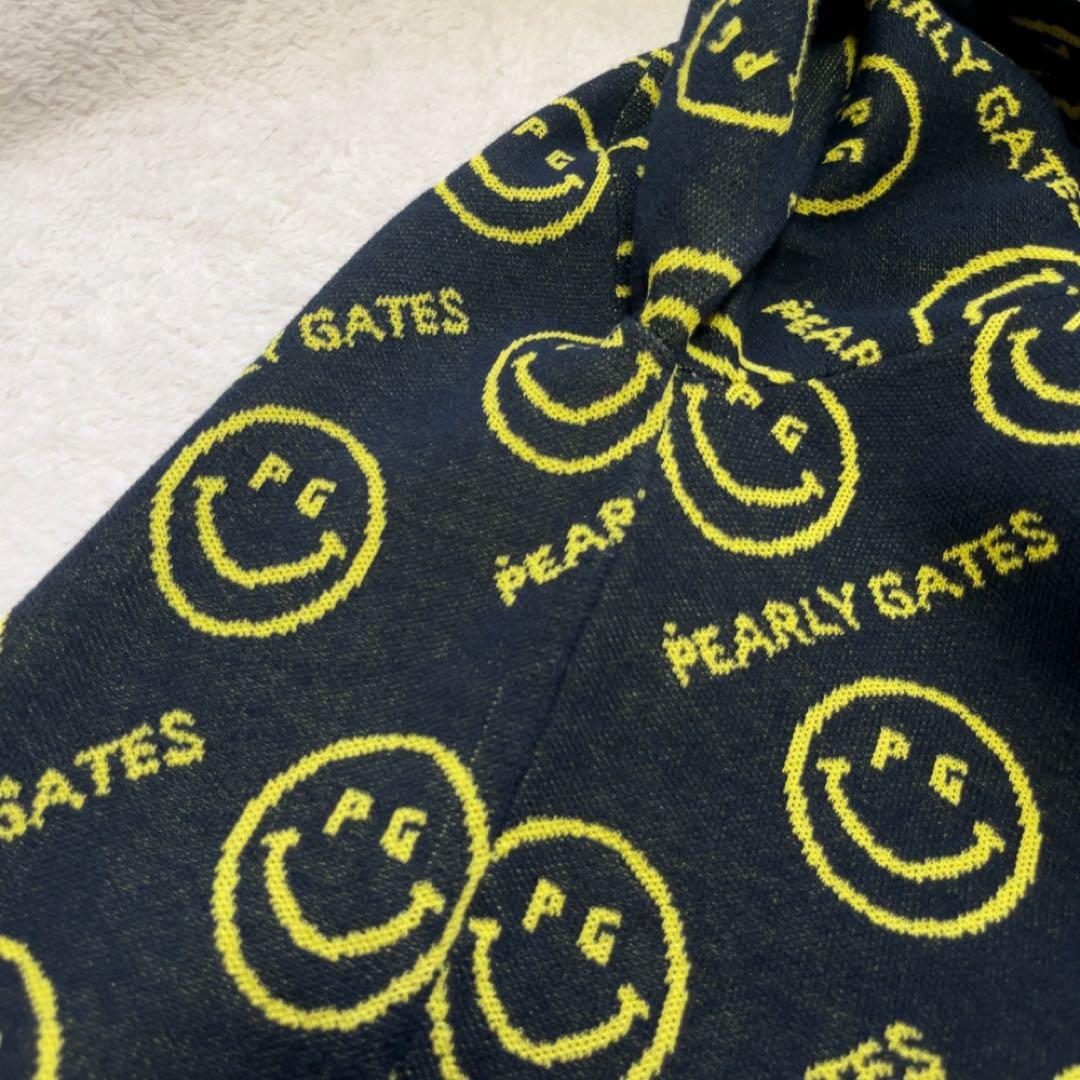 極美品　パーリーゲイツ　ニコ　スマイル　セットアップ ニット　スカート