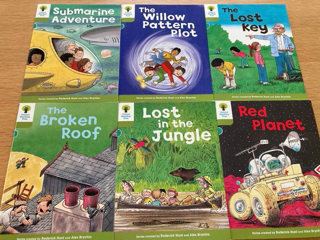 Oxford Reading Tree 絵本 英語 level 6,7,8,9