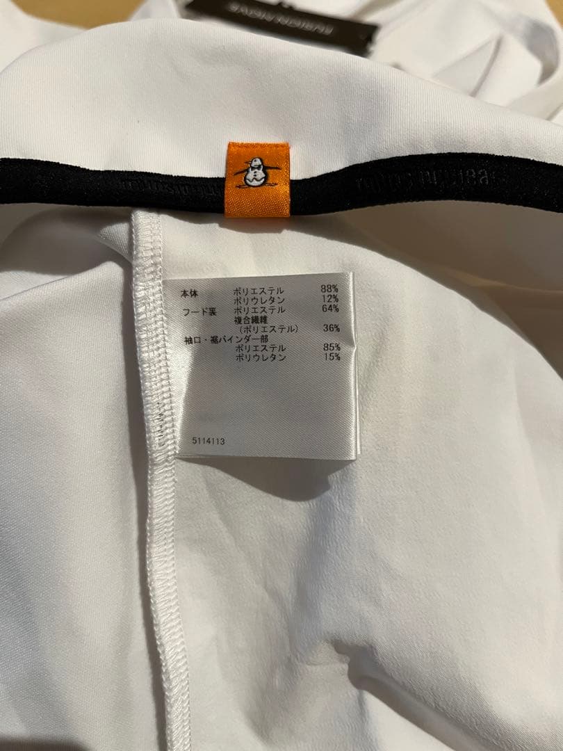 新品 マンシングウェア FUSION MOVE ストレッチパーカー ホワイト L