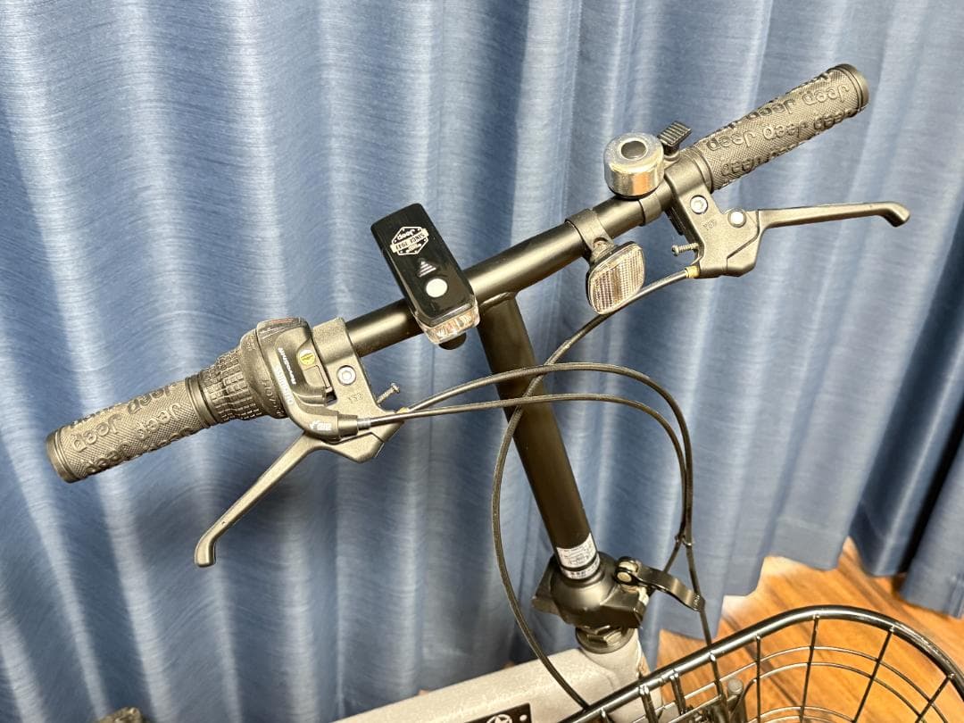 おまけ付 ジープ 折りたたみ自転車 2021 JE-206G 20インチ グレー