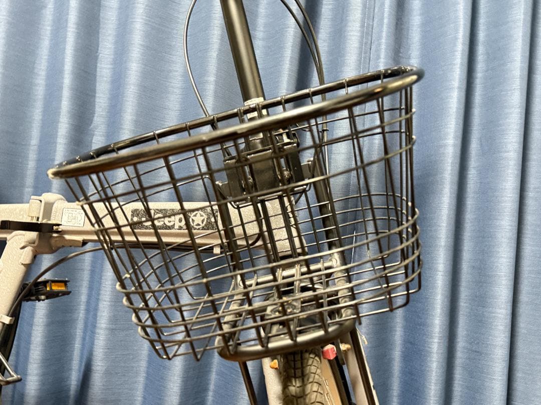 おまけ付 ジープ 折りたたみ自転車 2021 JE-206G 20インチ グレー