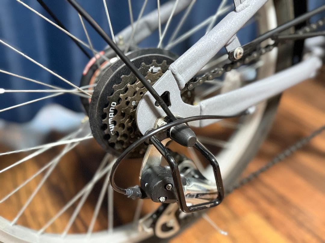 おまけ付 ジープ 折りたたみ自転車 2021 JE-206G 20インチ グレー