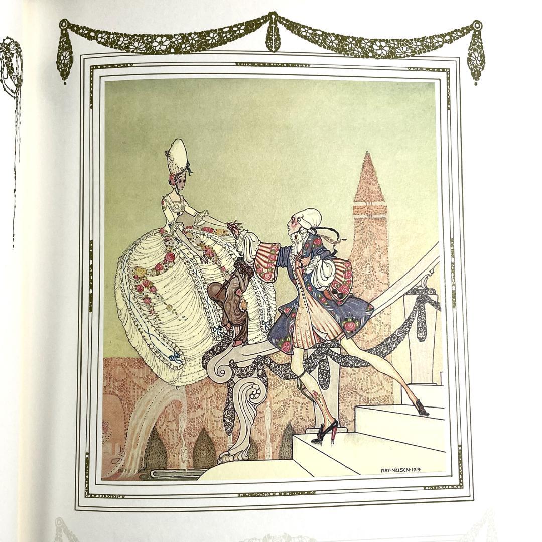 カイ・ニールセン 挿絵本「十二人の踊る姫君」1912年の復刻販イラスト23点
