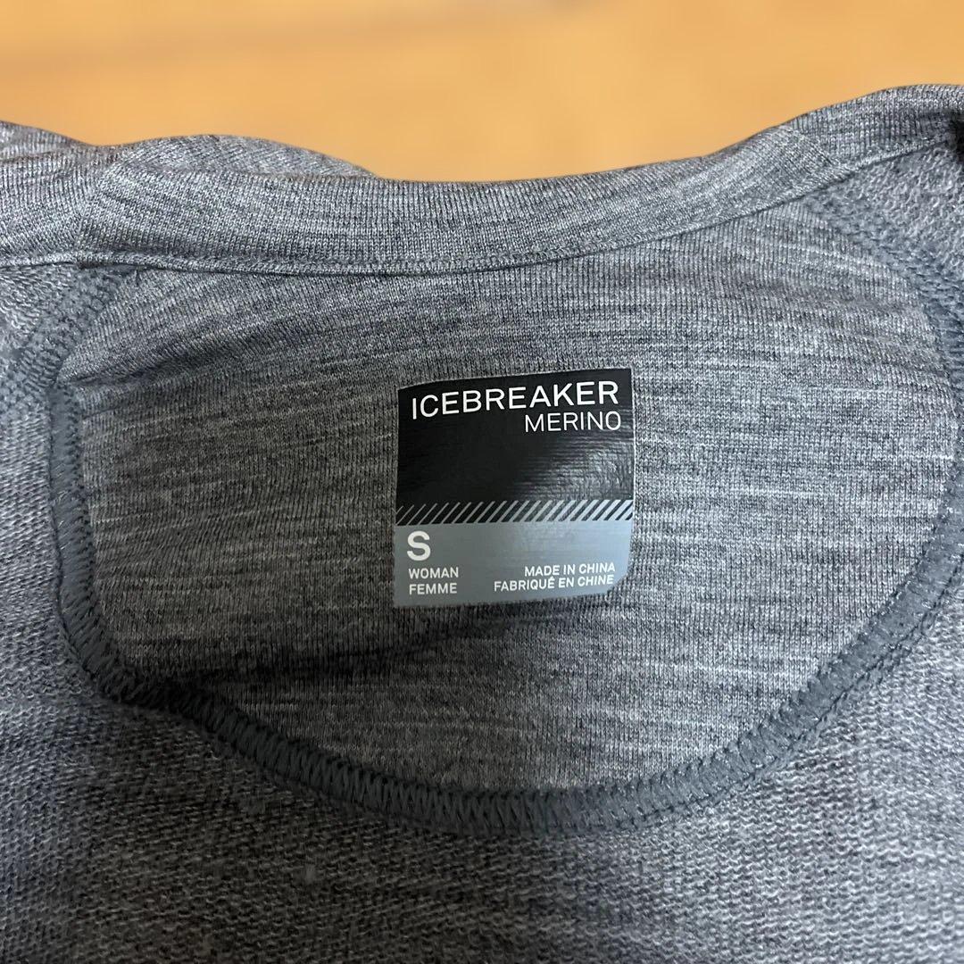 ICEBREAKER メリノウール　 フルジップパーカー S