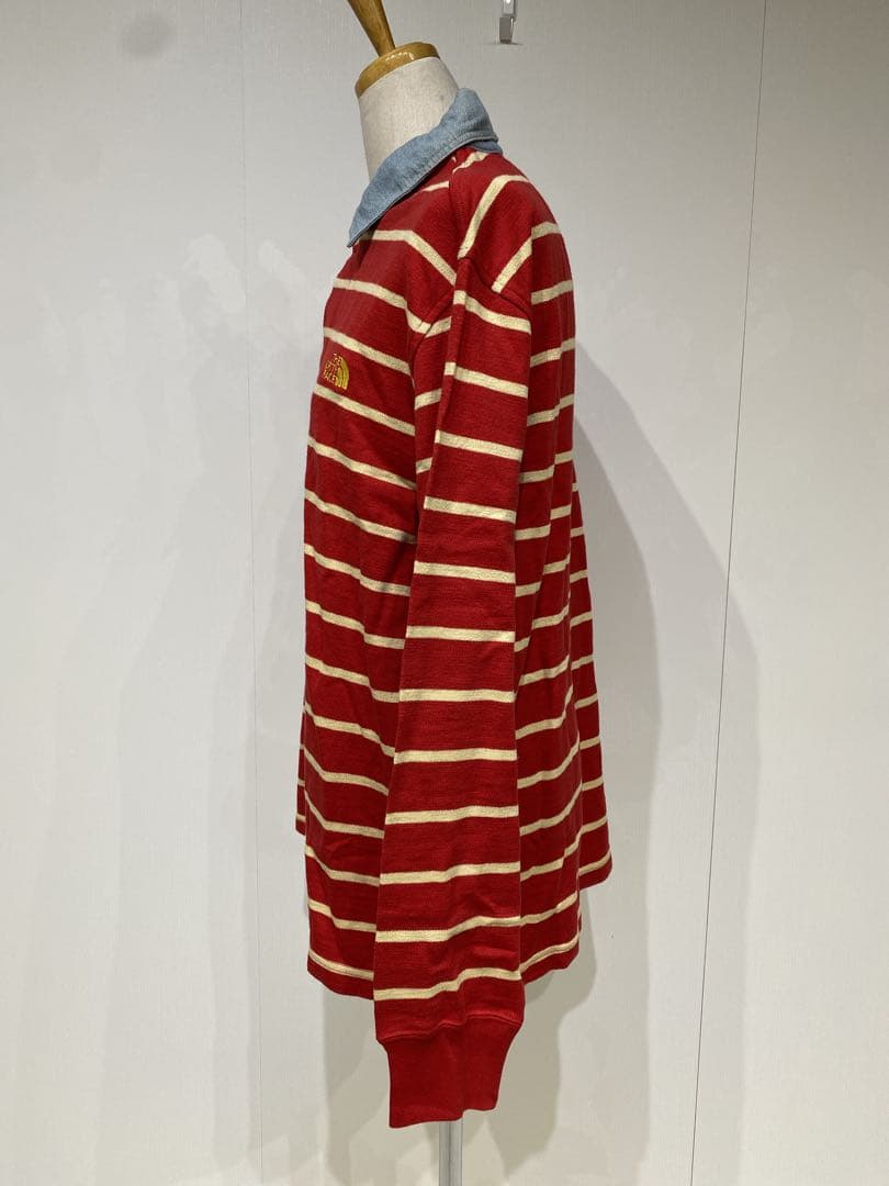 THE NORTH FACE ラガーシャツ XL ボーダー