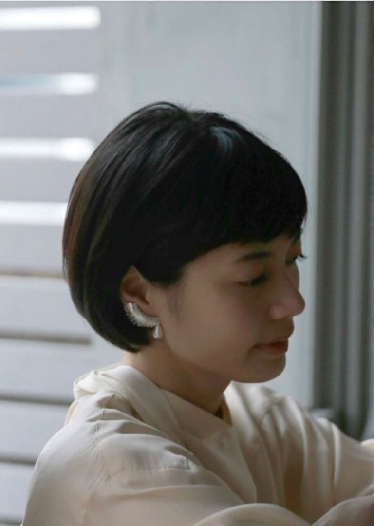 新品 Mirit ピアス single eyelash pearl ミリット