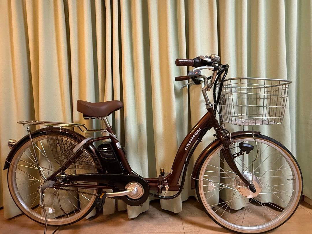 21テクノロジー　折り畳み電動アシスト自転車　DA243 24インチ
