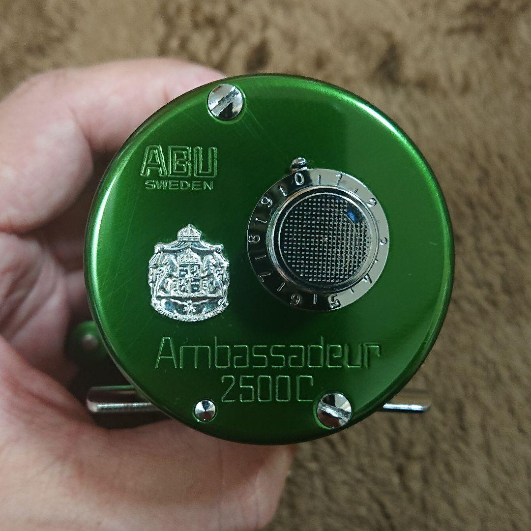 【美品】アブ 2500C グリーン ※明日（30日）に受取連絡をいただける方限定