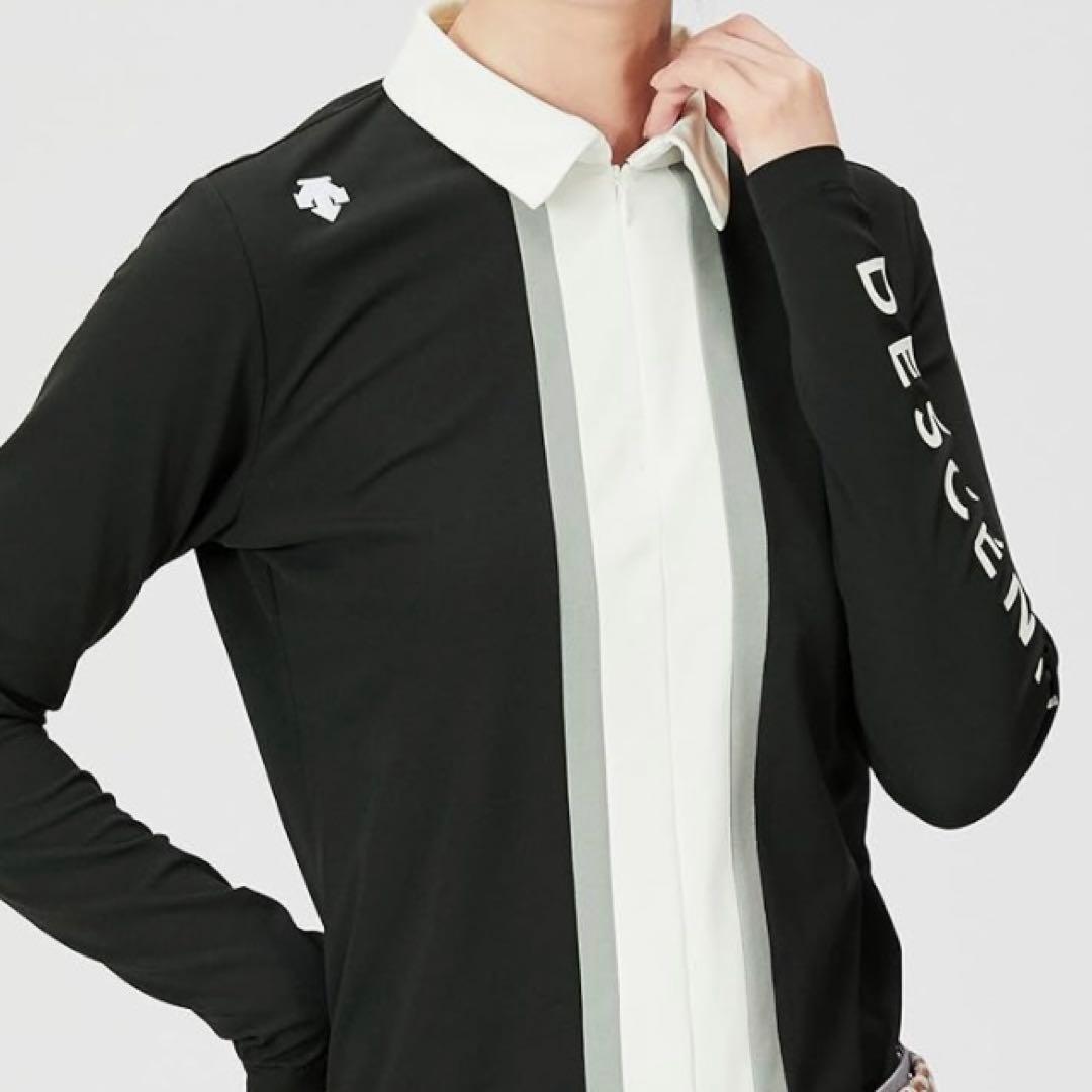 デサントゴルフ長袖シャツストレッチ 吸汗 速乾 UVケア UPF50+レディース