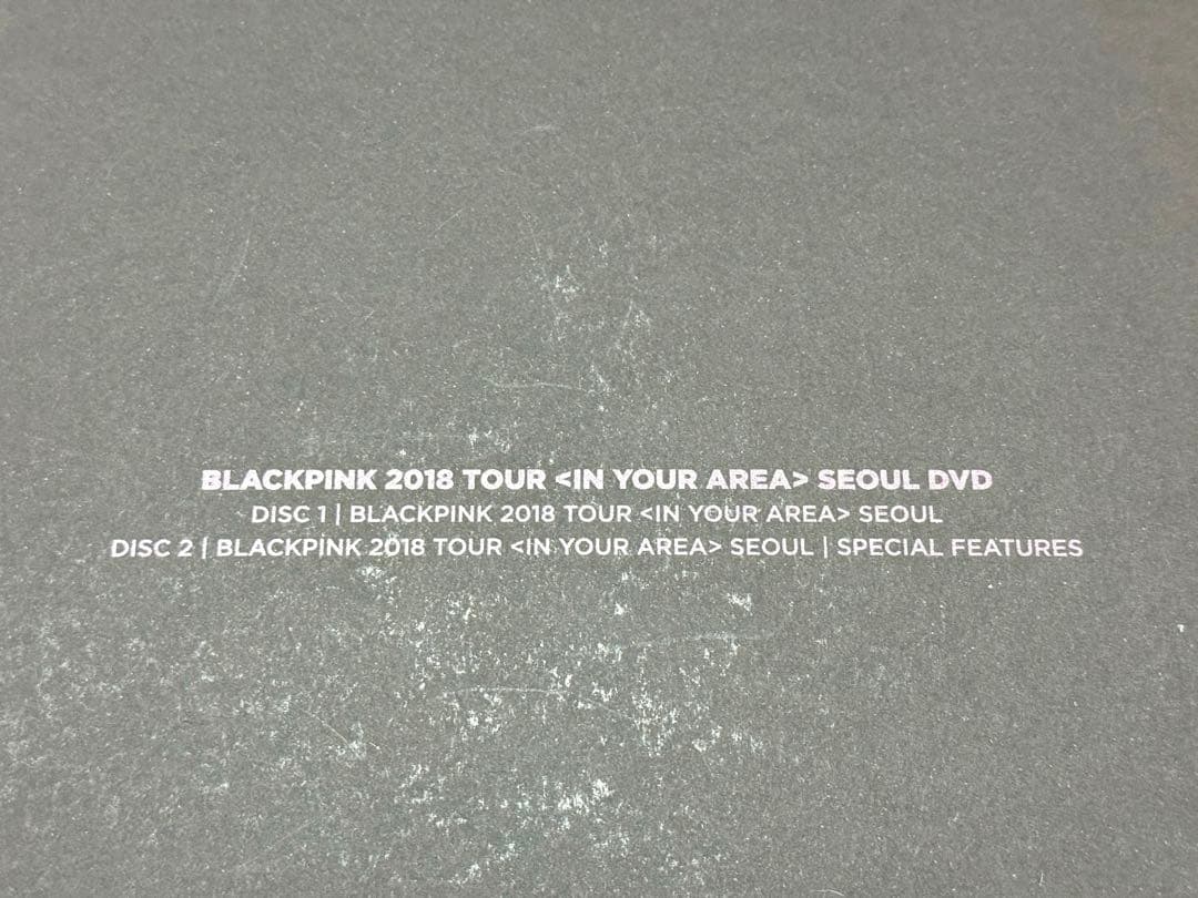 K-POP・アジア BLACKPINK 2018 in your area seoul DVD