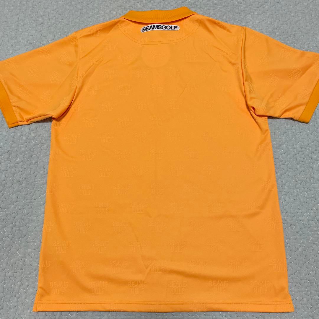 新品未使用 BEAMS GOLF ビームスゴルフ 半袖ポロシャツ M 総ロゴ