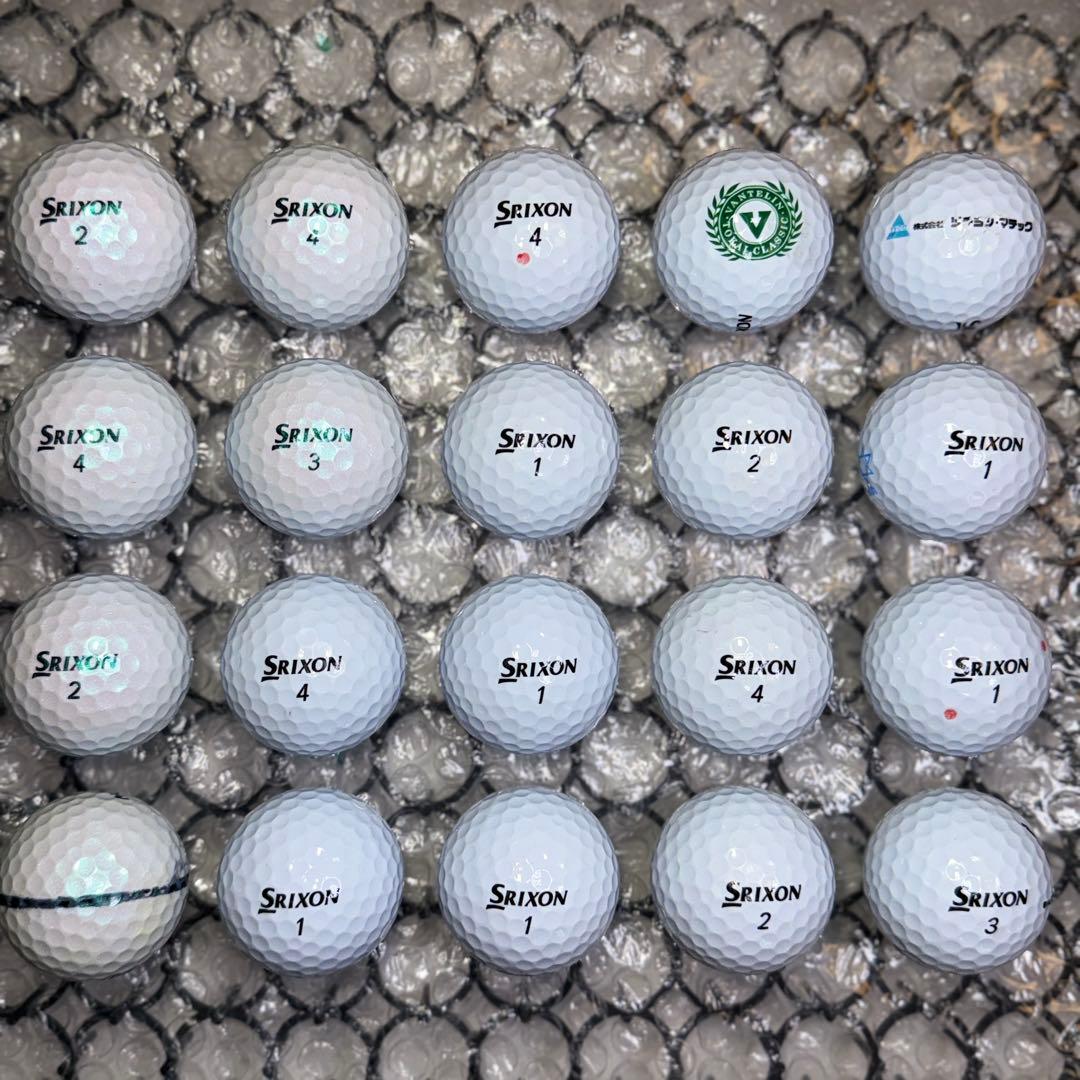 ロストボール スリクソン ゼットスター Sランク 20球 20 おまけティ付
