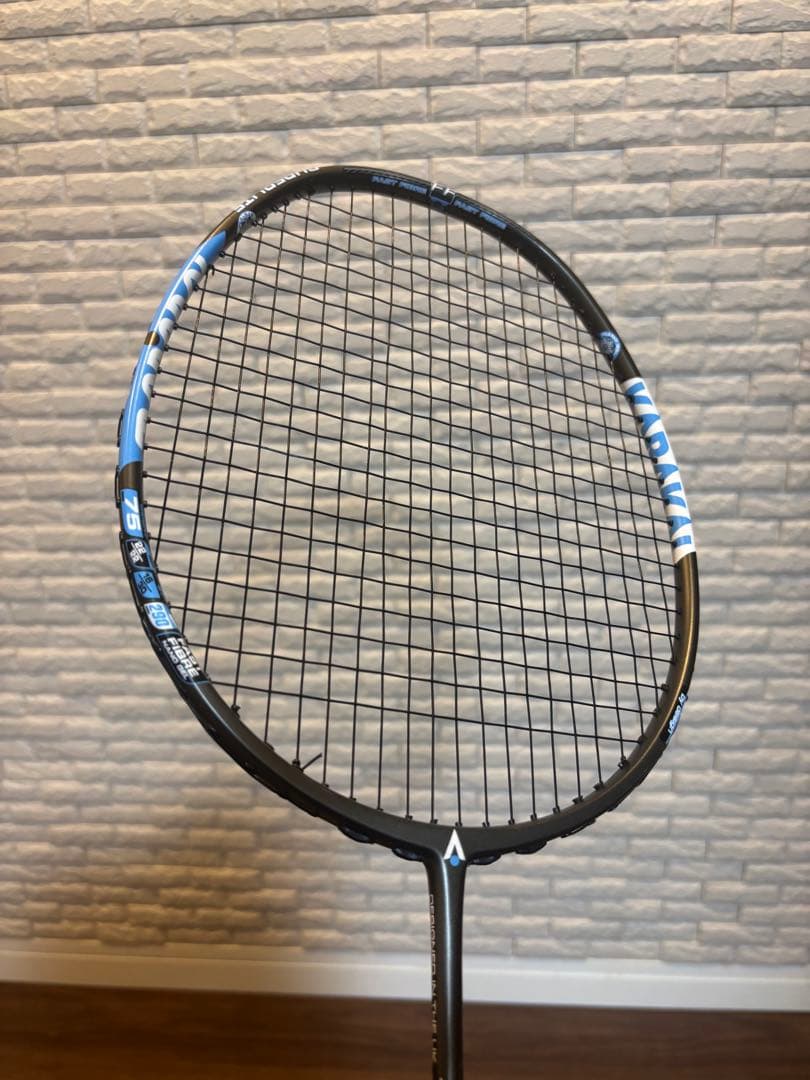 【廃盤品⭐︎最終】早者がち！カラカル　バドミントンラケット　M75FF