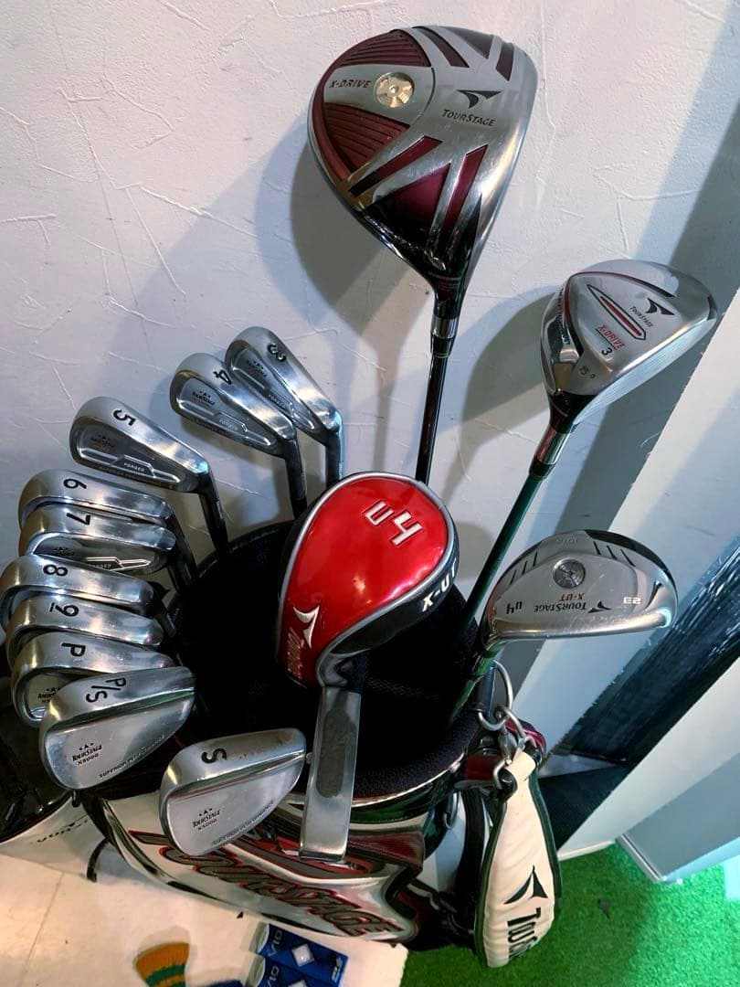 豪華　ブリヂストン　ツアーステージ　ゴルフクラブ 本格フルセット　優しい