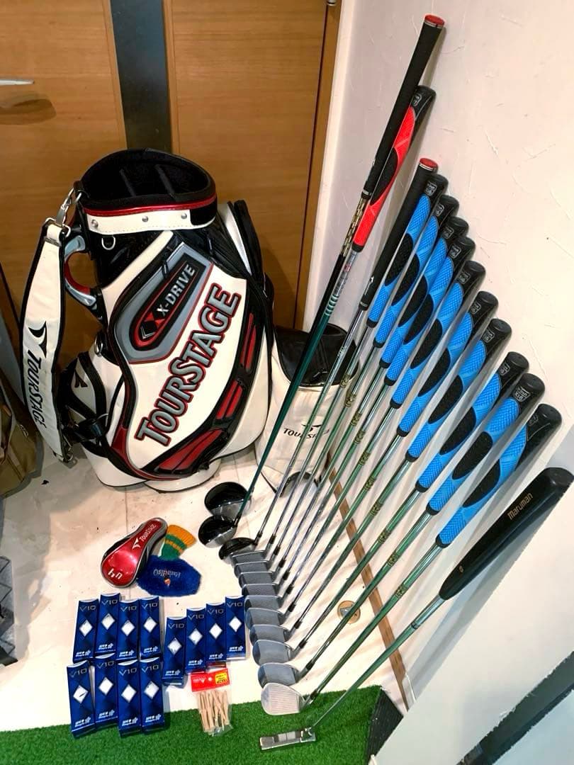 豪華　ブリヂストン　ツアーステージ　ゴルフクラブ 本格フルセット　優しい