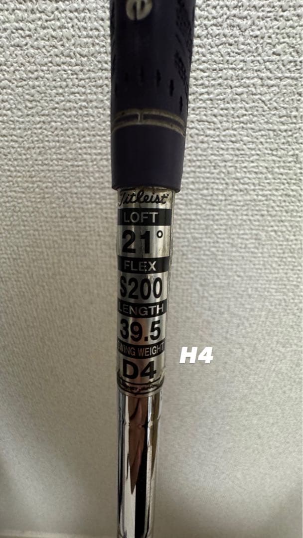 タイトリスト クラブセット 3w. 5w. H4 レフティ用