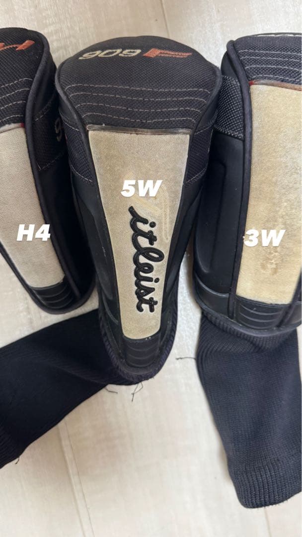 タイトリスト クラブセット 3w. 5w. H4 レフティ用