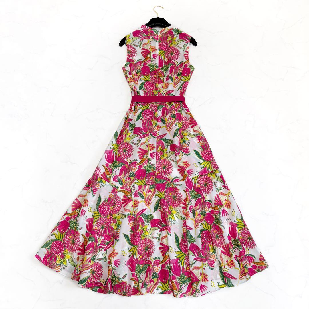 24SS ケイミー kay me ストレッチシフォン マーメイドワンピース M