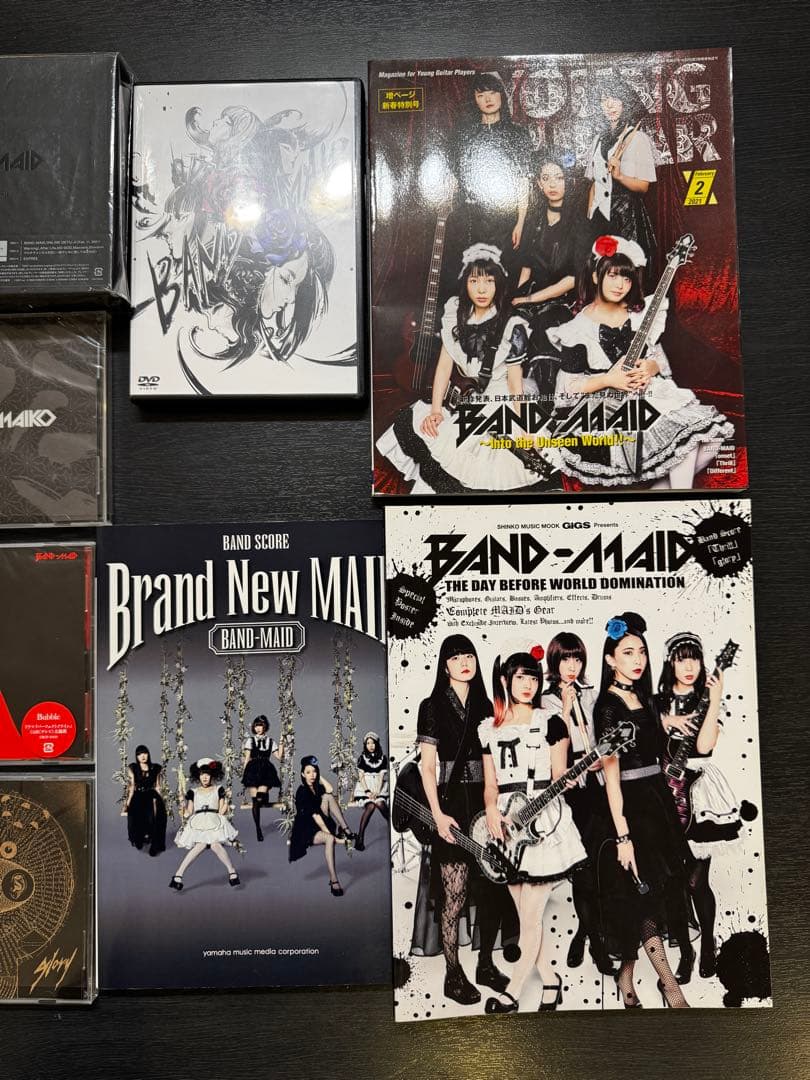 BAND-MAID CD11点 &DVD&Blu-ray バンドスコア&特集雑誌