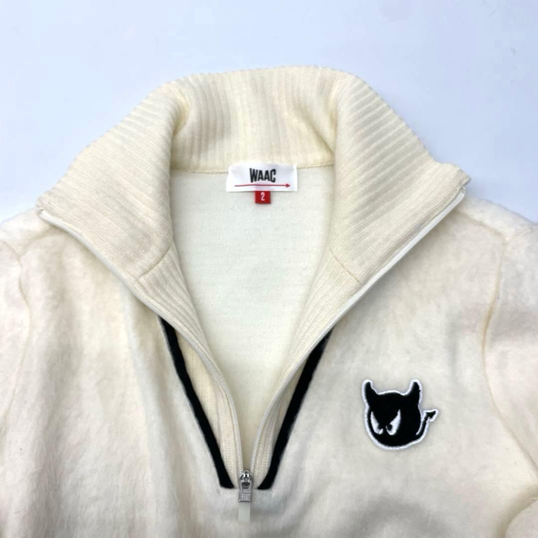 WAAC ワック　ハーフジップ ニット3294