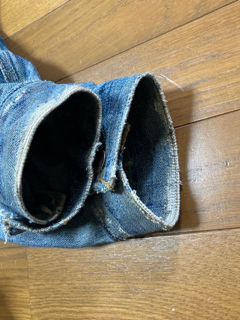 70s リーバイス70505 BIGE グランジデニム　サイズ42