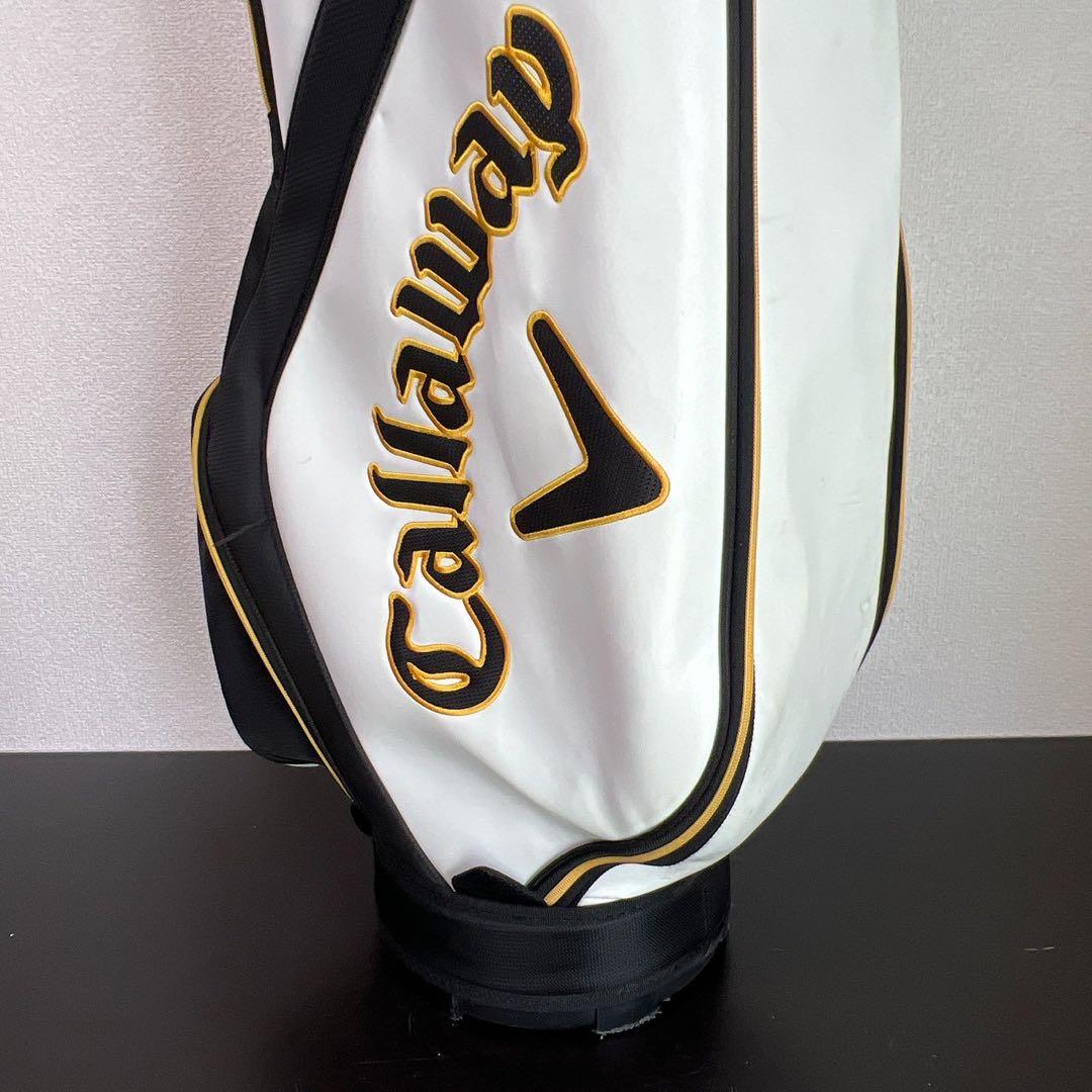 キャロウェイ ウォーバード キャディバッグ 9型 5分割 社外新品フード ゴルフ