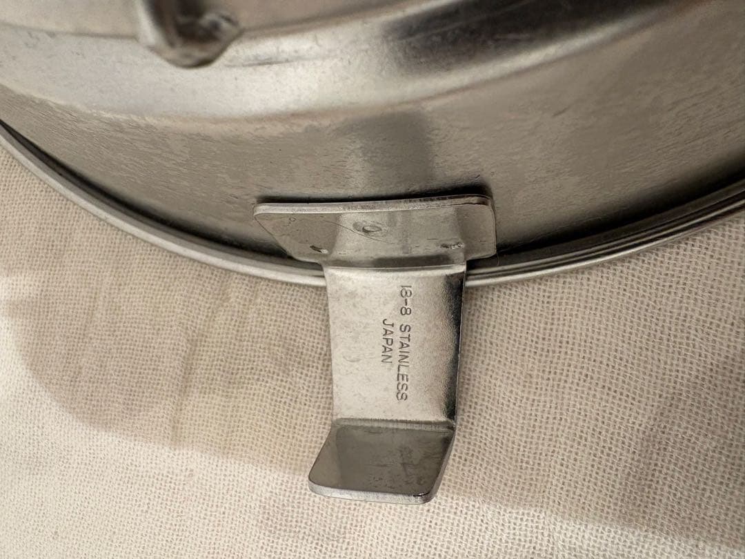 本間冬治工業　スープ漉し　ステンレス18-8 業務用　ラーメン　燕　日本製　弁慶