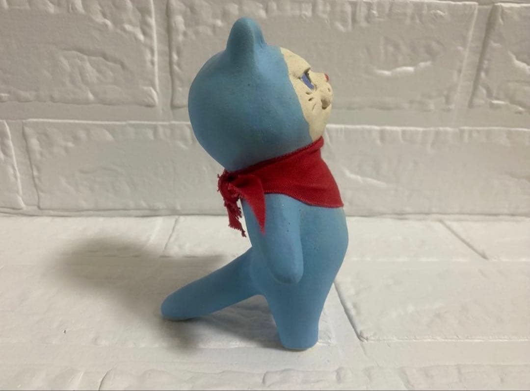 中古品【タイツ猫】2個セット♡布施猫笑店♡陶器製♡